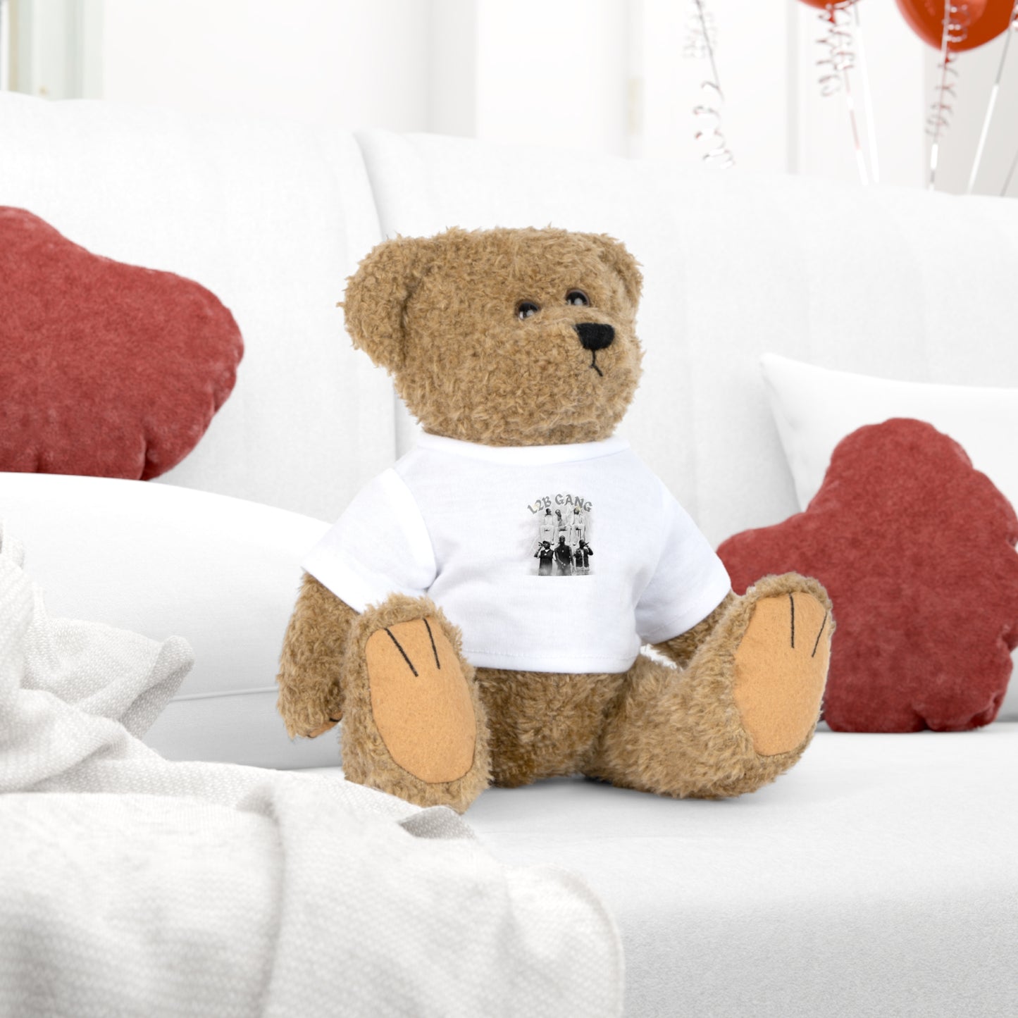 Peluche Personnalisable avec Photo – Ours, Lapin, Mouton ou Éléphant