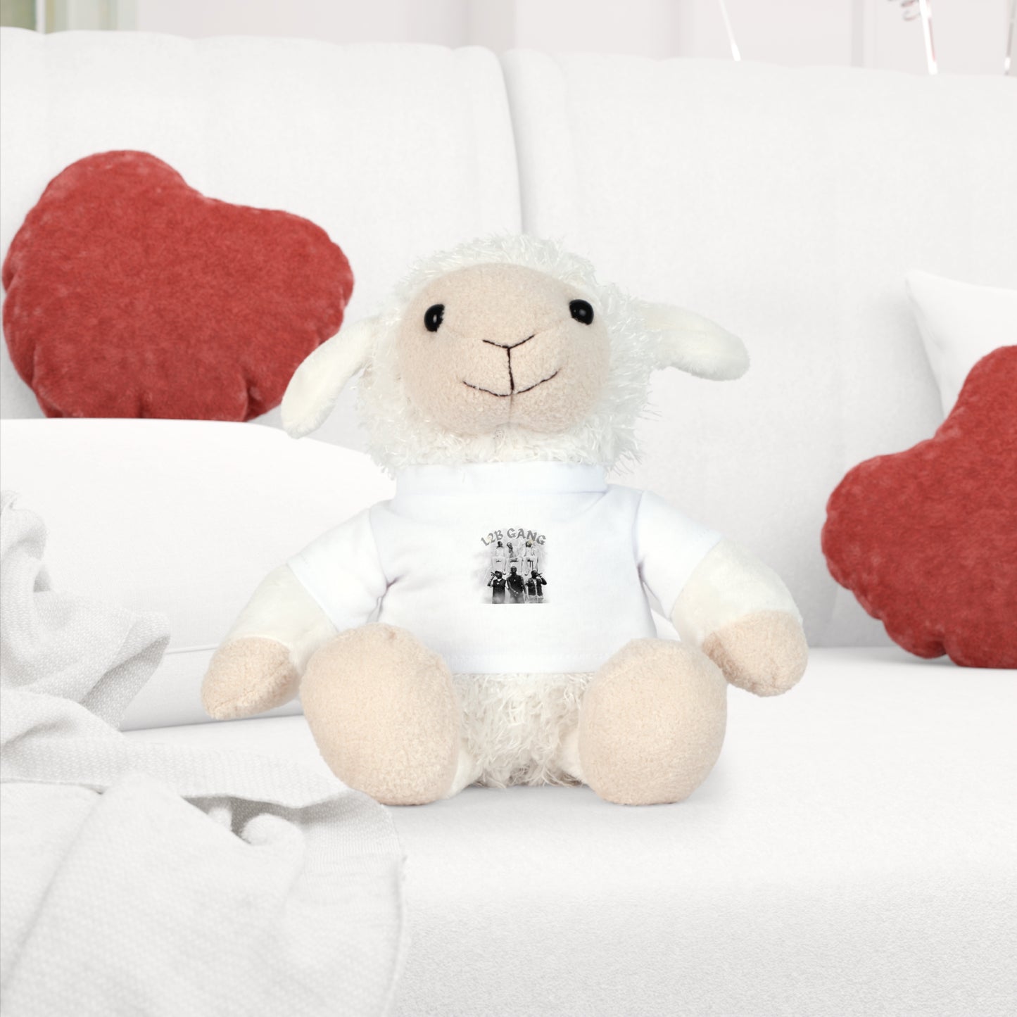 Peluche Personnalisable avec Photo – Ours, Lapin, Mouton ou Éléphant